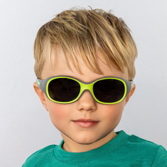 Kids Kinder-Sonnenbrille, 2 – 6 Jahre , T-Rex , HYTREL Jungen Kleinkind Lotus-Effekt Mädchen Polarisiert UV400